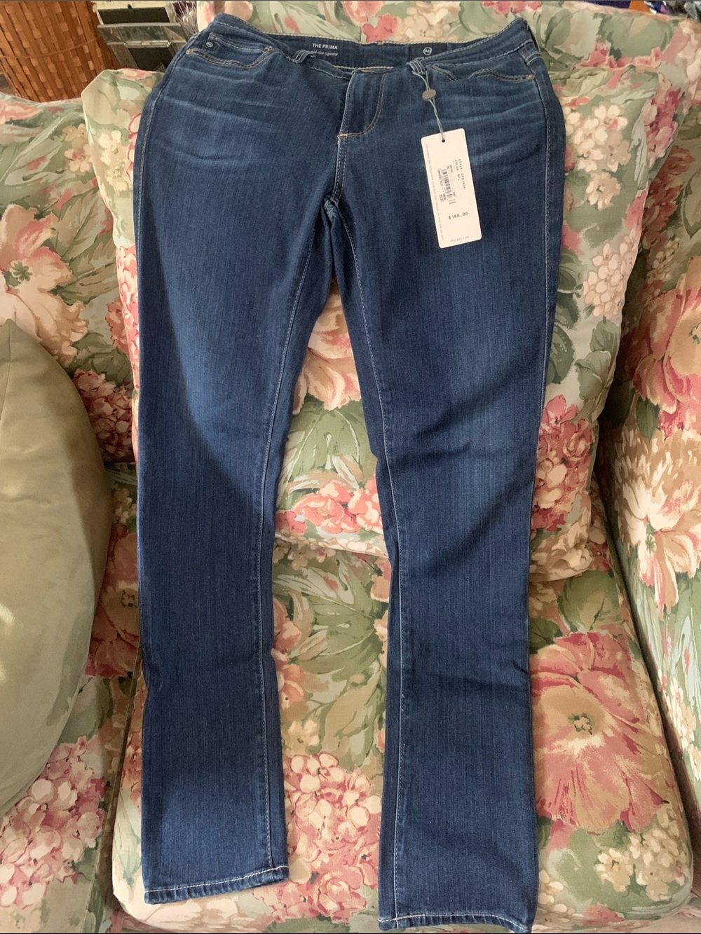 Ag Adriano Goldschmied Indigo Skinny Jeans NWT